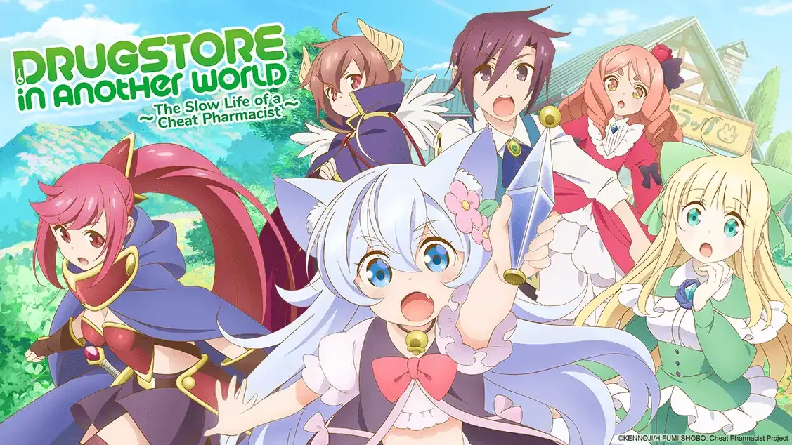 Cheat Pharmacist’s Slow Life Making a Drugstore in Another World (Season 1) 1080p Eng Sub